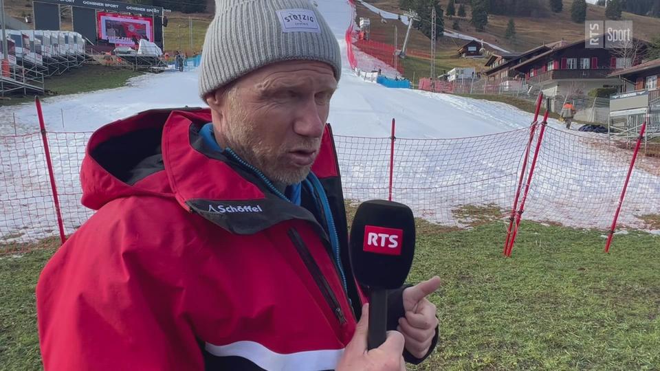 Adelboden en terrain herbeux