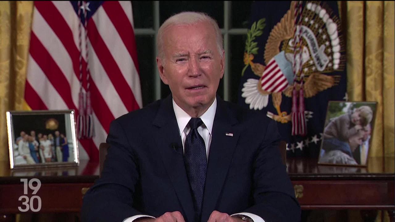Le président américain Joe Biden a plaidé jeudi en faveur de l'envoi de milliards de dollars d'aides supplémentaires à Israël et l'Ukraine.