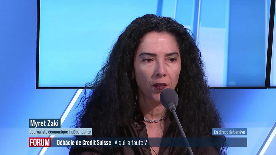 Forum des médias (vidéo) - Credit Suisse, une grande banque se meurt ?