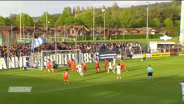Football, Challenge League,  32e journée: Yverdon Sport FC - Lausanne-Sport (1-0)