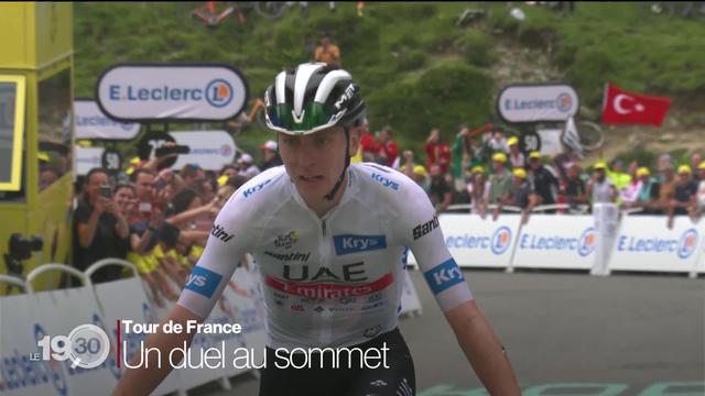 Tour de France: Un duel au sommet entre Tadej Pogacar et Jonas Vingegaard