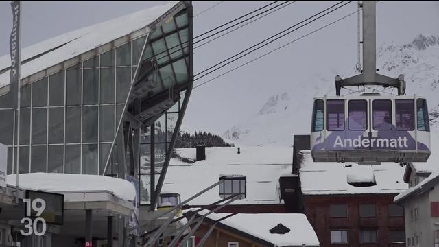 Le groupe américain qui vient de racheter le domaine skiable de Crans-Montana fait depuis un an le succès de la station uranaise d’Andermatt. Reportage