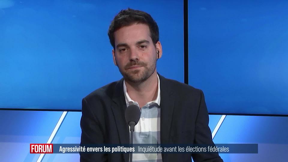 Inquiétude avant les élections fédérales face à l’agressivité envers les politiques