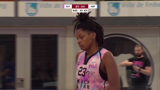 Finale dames, acte II, Elfic Fribourg - Nyon Basket Féminin (83-64): Elfic remporte l'acte 2