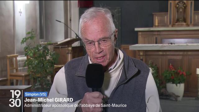 Jean-Michel Girard nommé à la tête de l’abbaye de Saint-Maurice par le Vatican. Sa réaction
