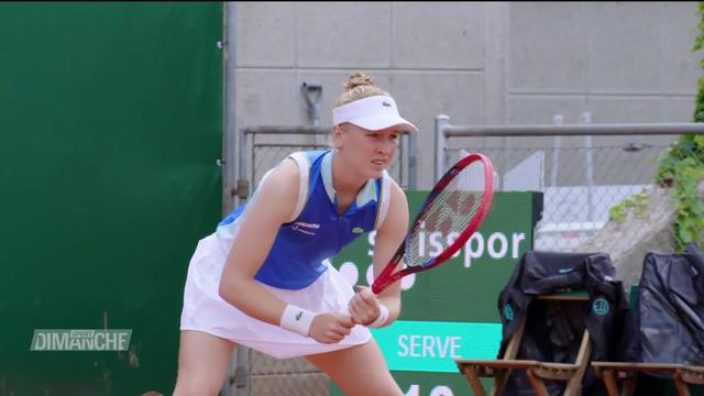 Tennis féminin : rencontre avec Céline Naef jeune espoir du tennis Suisse