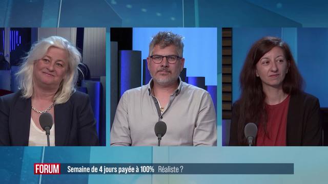 Le grand débat – La semaine de 4 jours payée à 100% est-elle réaliste?