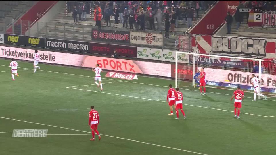 Football, Challenge League: le résumé de Thoune - Sion (1-1)