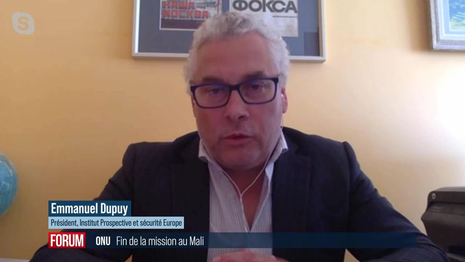 Fin de la mission de l’ONU au Mali: interview d’Emmanuel Dupuy