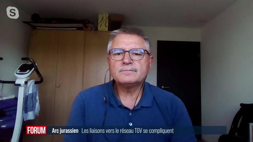 Fin des liaisons transfrontalières entre Delémont et Belfort: interview de Charles Juillard