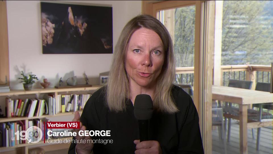 Avalanche à Saas Fee: les explications de Caroline George