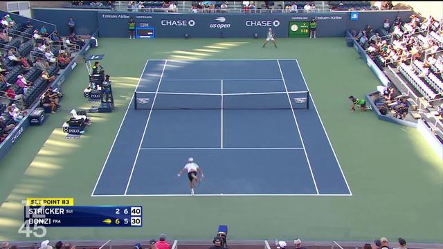 Dominic Stricker continue son épopée new-yorkaise à l'US Open de tennis et atteint pour la première fois les huitièmes de finale. Belinda Bencic également au rendez-vous