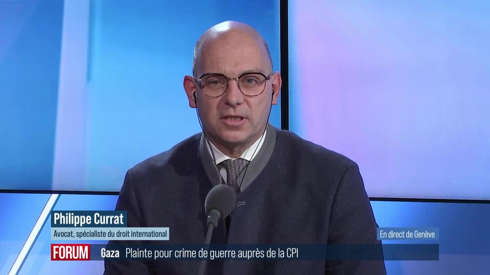 Israël dénoncée pour "crimes contre l’humanité" à Gaza : interview de Philippe Currat (vidéo)