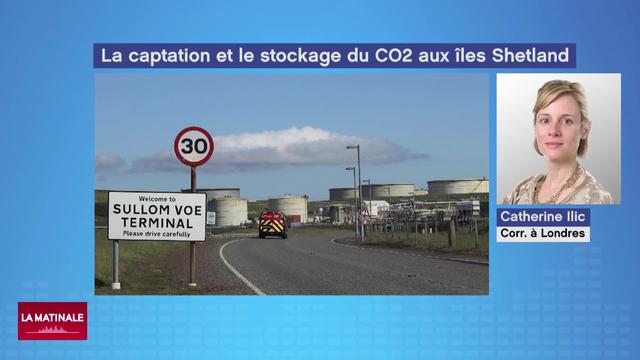 La captation et le stockage du CO2 dans les îles Shetland