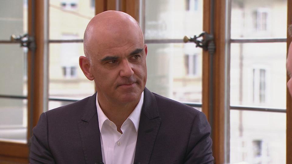 Interview d'Alain Berset, président de la Confédération