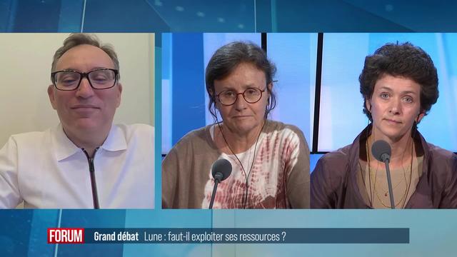 Grand débat – Faut-il exploiter les ressources de la lune?