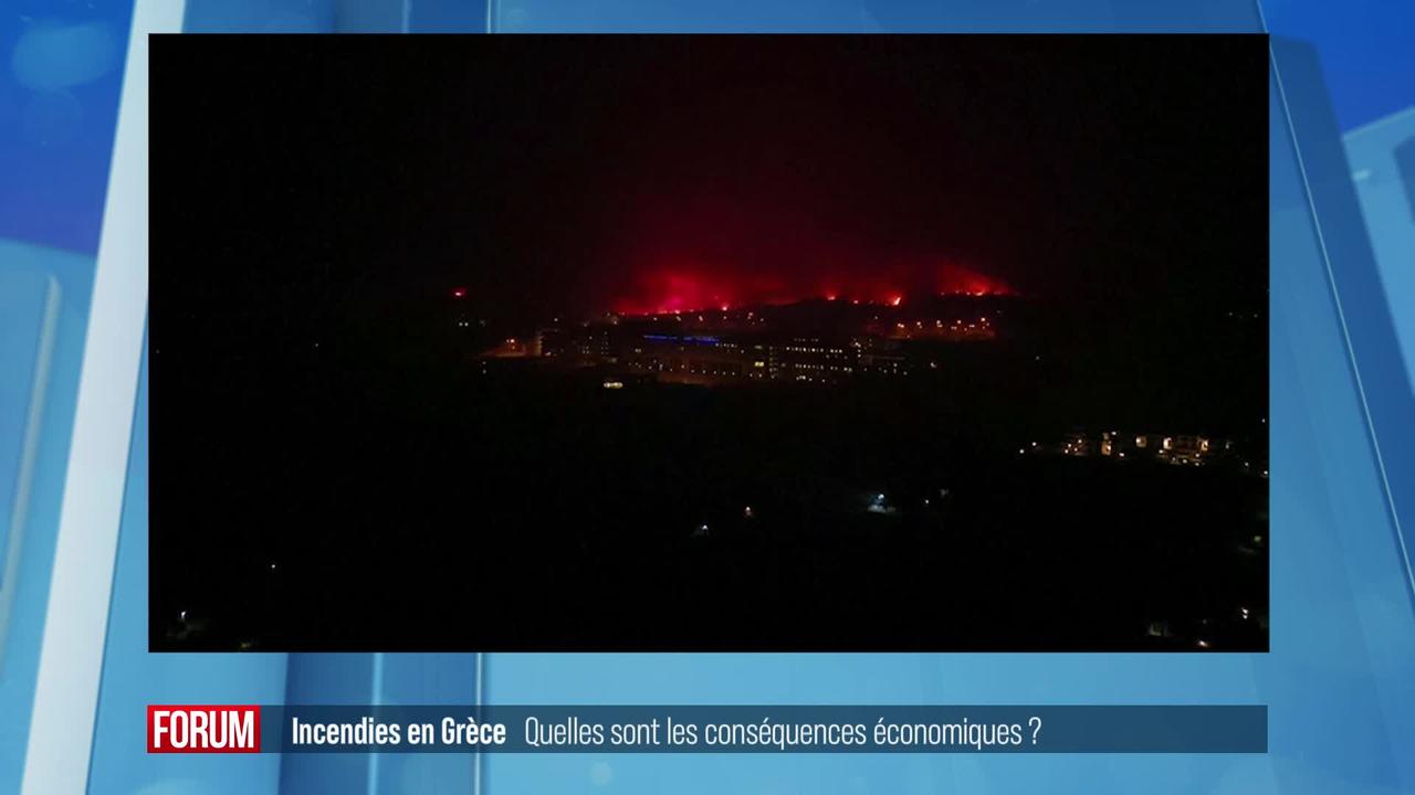 Quelles sont les conséquences écologiques et économiques des incendies en Grèce?