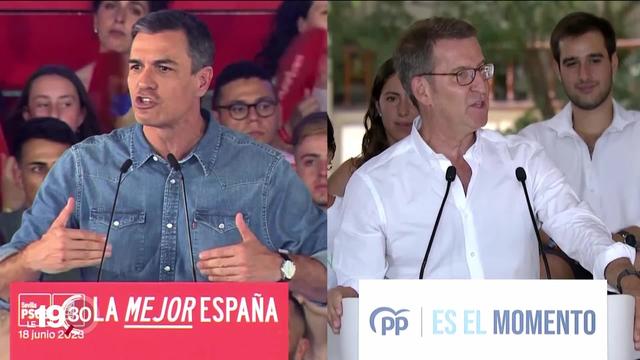 Élections législatives en Espagne: Le conservateur Alberto Núñez Feijóo dénonce les compromissions du Premier ministre sortant Pedro Sánchez