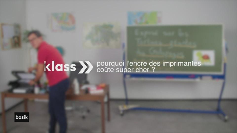 klass : pourquoi l'encre des imprimantes coûte super cher?