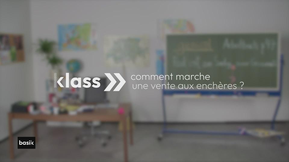 klass :  comment marche une vente aux enchères?