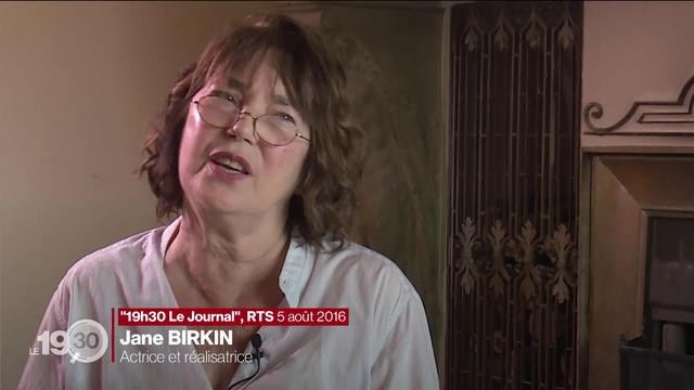 Interview de Jane Birkin à Locarno en 2016, où elle avait reçu un Léopard d’or pour l’ensemble de sa carrière