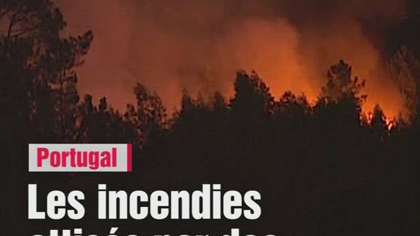 Des incendies ravagent le Portugal