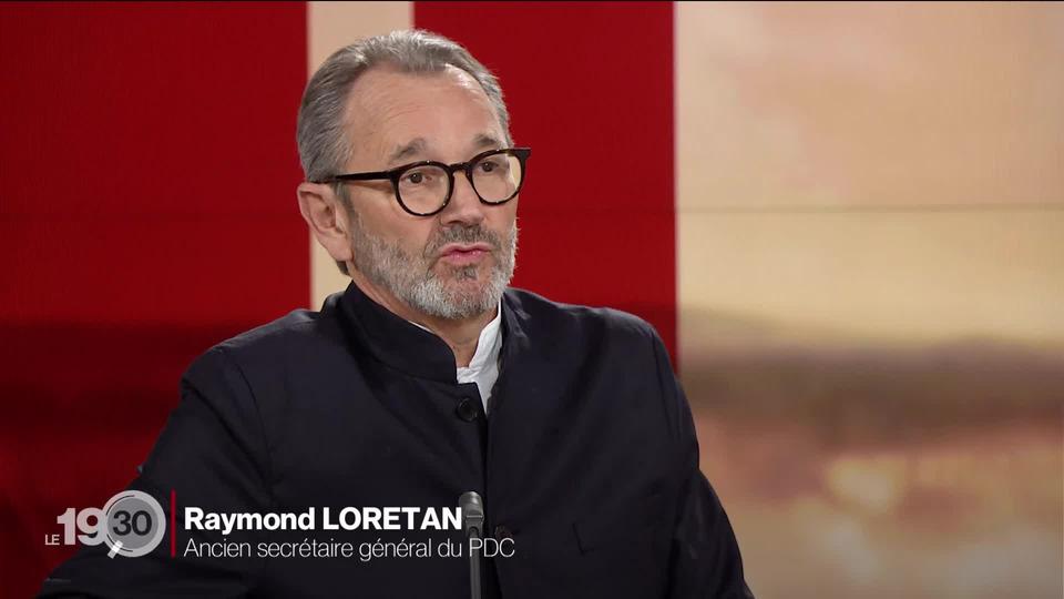 Raymond Loretan, ancien secrétaire du PDC Suisse, réagit au nouvelle révélation sur Valérie Dittli