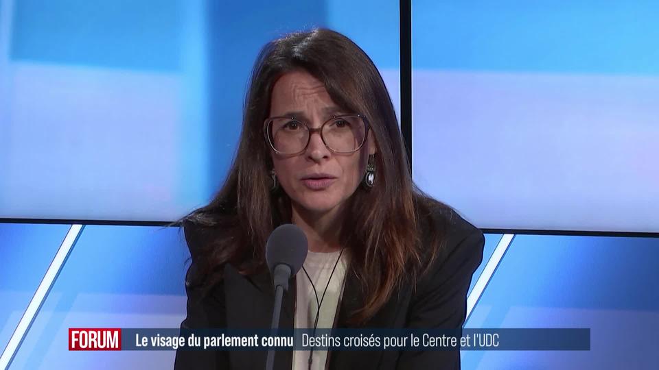 Elections fédérales: réaction d’Anne Hiltpold