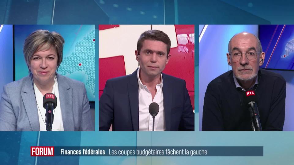 Les mesures budgétaires du Conseil fédéral vont-elles dans le bon sens? Débat entre Jacques Bourgeois et Valérie Piller Carrard