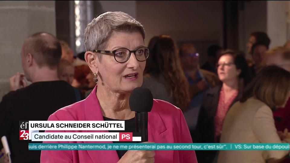 Ursula Schneider Schüttel: "le glissement à droite me fait peur"