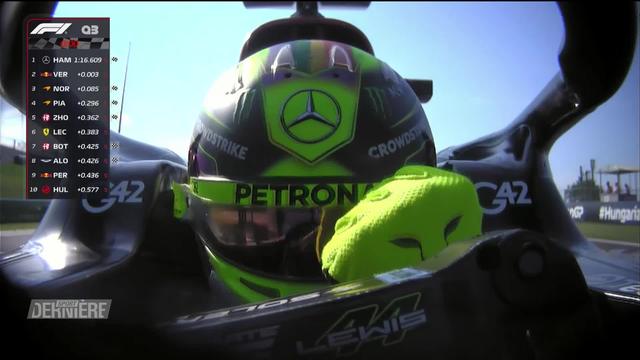 Formule 1, GP de Hongrie, Q3: Lewis Hamilton partira en pole position dimanche