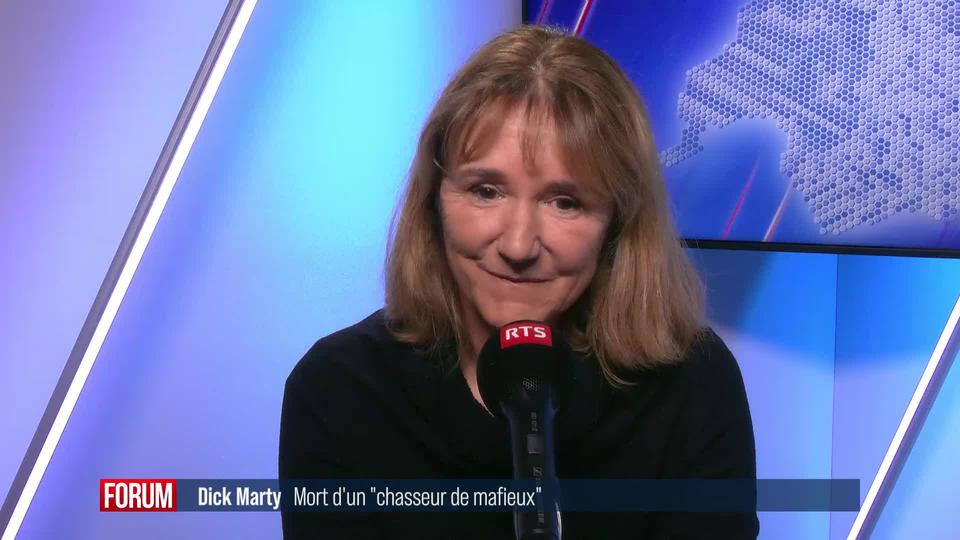 Retour sur la vie de Dick Marty: interview d’Anne-Frédérique Widmann