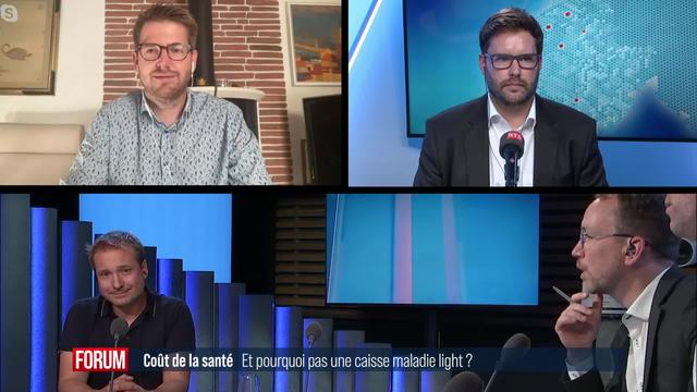 Le grand débat - Une caisse maladie "light" pour faire face à la hausse des primes?