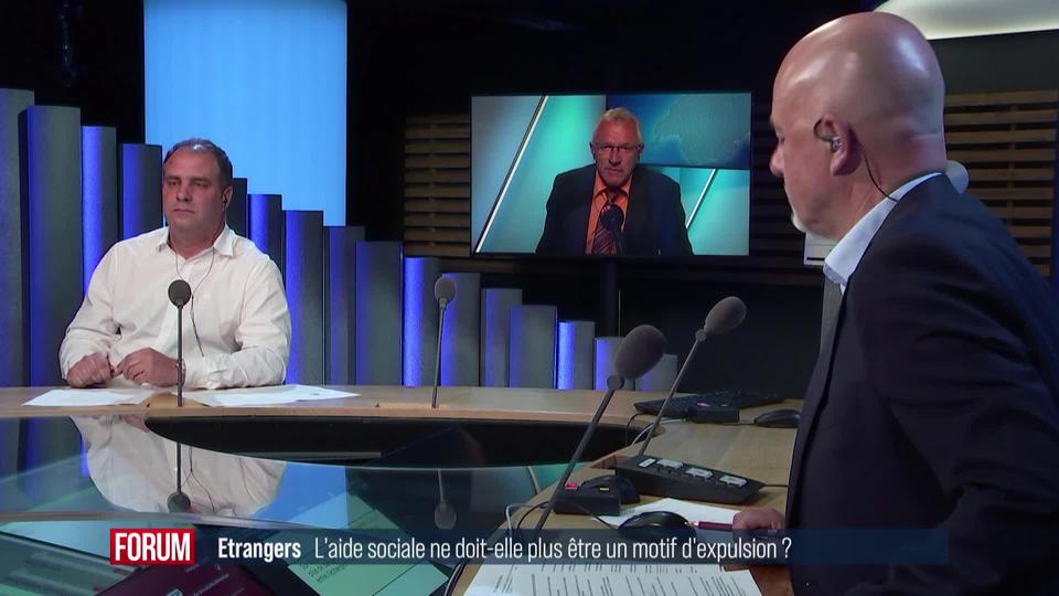 La perception de l'aide sociale ne doit-elle plus être un motif d'expulsion? Débat entre Benjamin Roduit et Michaël Buffat