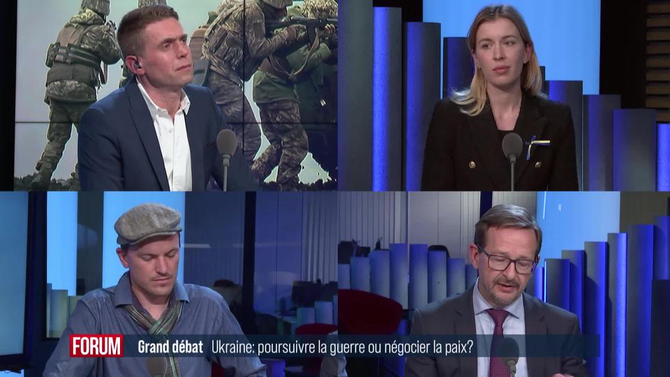 Grand débat – L’Ukraine devrait-elle poursuivre la guerre ou négocier la paix?