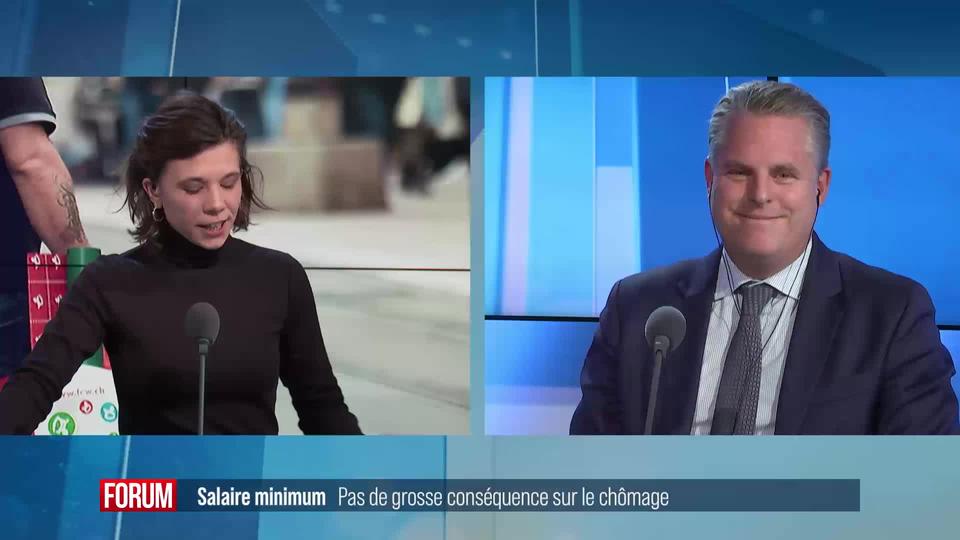 Le salaire minimum n'augmente pas le taux de chômage: interview de Vincent Subilia