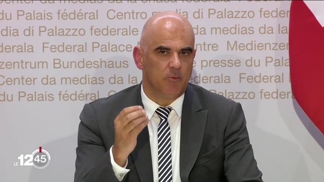 Alain Berset, président de la Confédération, annonce son départ Conseil fédéral à la fin de l'année, au terme de la législature