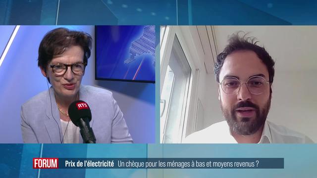 Les réponses politiques à l’augmentation du prix de l’électricité: débat entre Antoinette De Weck et Simon Zurich