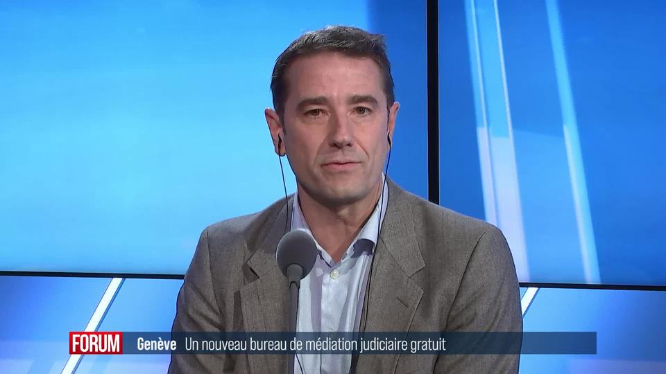 Un nouveau bureau de médiation judiciaire gratuit à Genève: interview de Patrick Becker