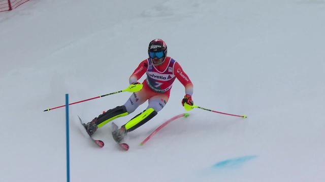 Adelboden (SUI), slalom messieurs, 2e manche: Loic Meillard (SUI)
