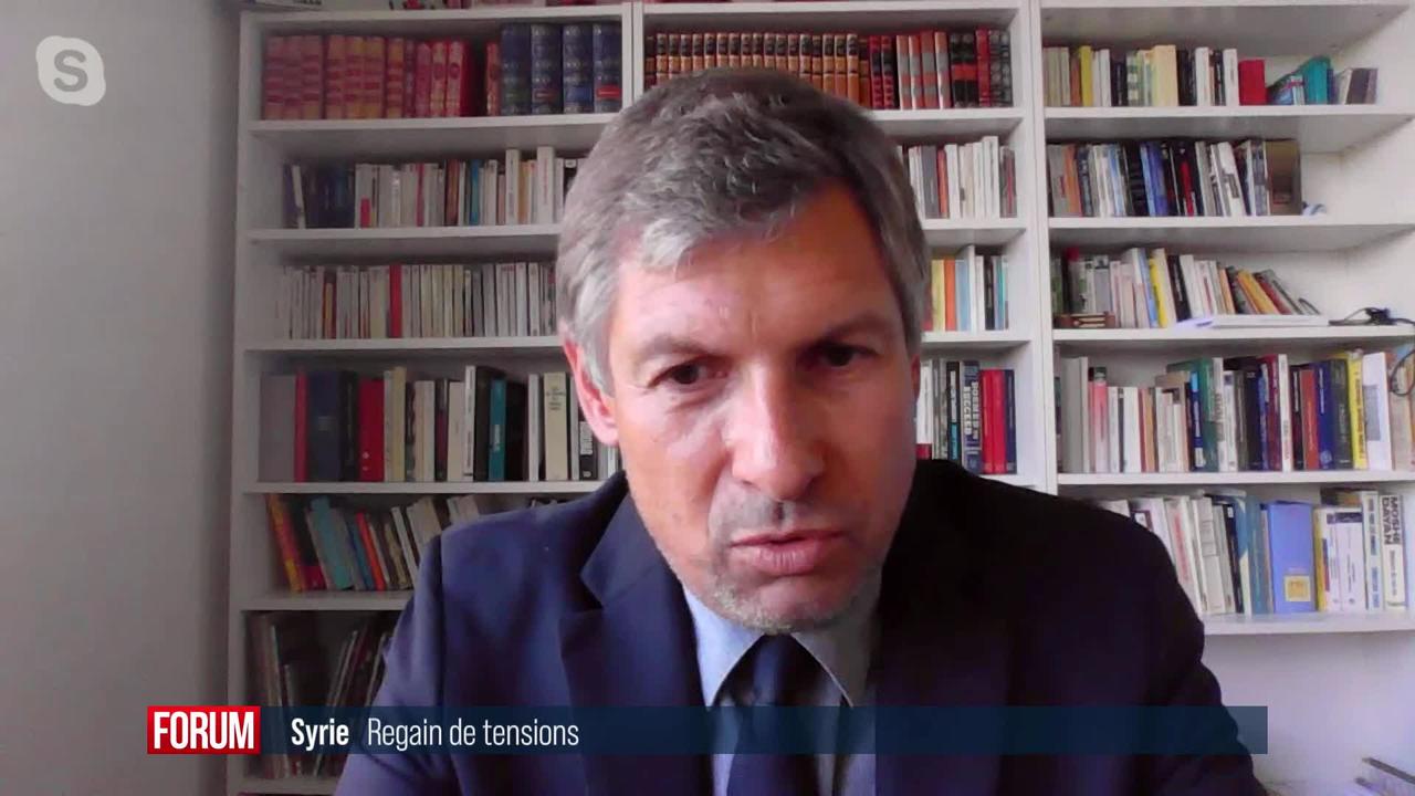 Regain de tensions en Syrie: interview de Fabrice Balanche