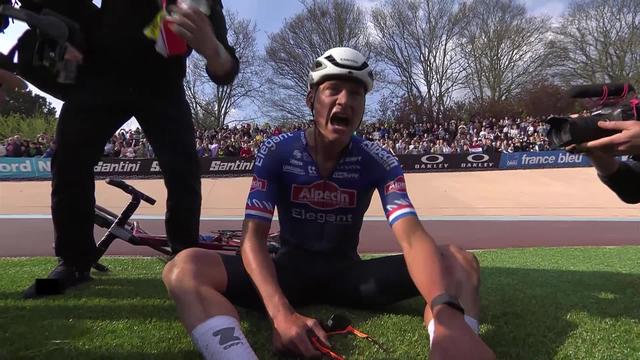 Paris-Roubaix (FRA): Mathieu van der Poel (NED) s'impose en solitaire, Stefan Küng (SUI) 5e