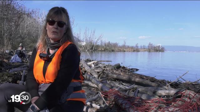 Des déchets insolites sont découverts par les bénévoles qui nettoient annuellement les rives du lac Léman