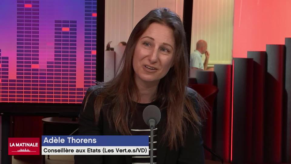 L'invitée de La Matinale - Adèle Thorens, conseillère aux Etats (Vert-e-s-VD)