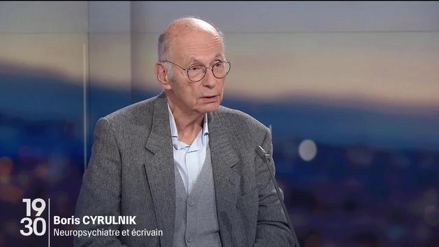 Entretien avec le neuropsychiatre et ethologue Boris Cyrulnik. Sondant la condition humaine dans son nouveau livre, il parle des traumatismes de la guerre sur les enfants