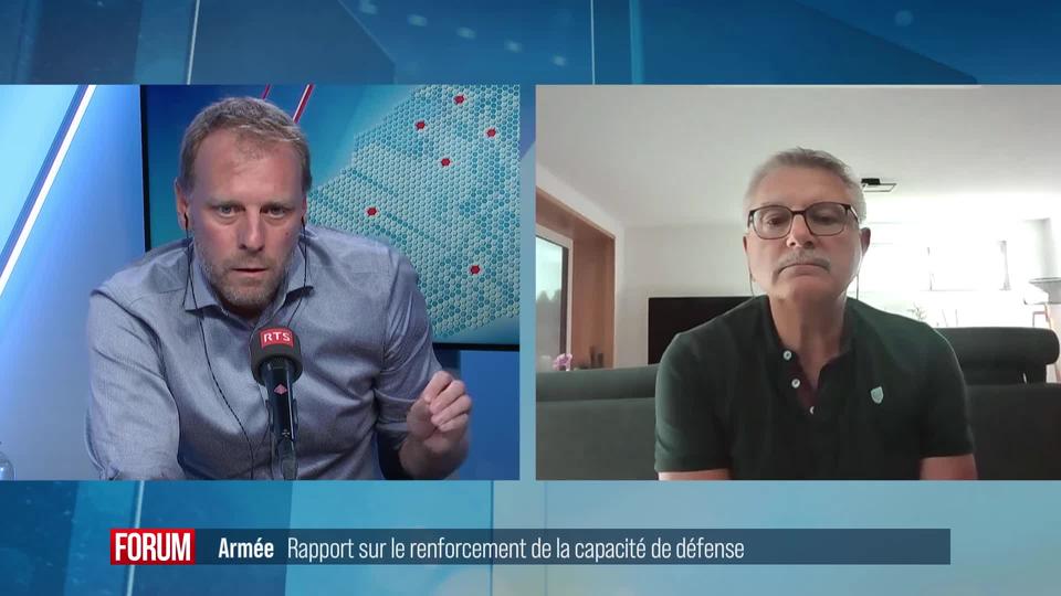 La nouvelle stratégie de l’armée suisse : débat entre Charles Juillard et Fabien Fivaz