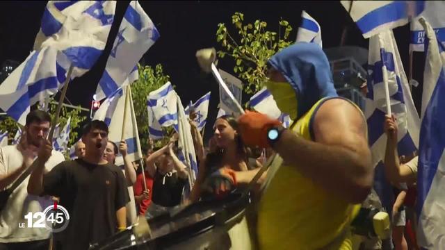 Manifestations massives en Israël avant un vote crucial sur la réforme de la justice