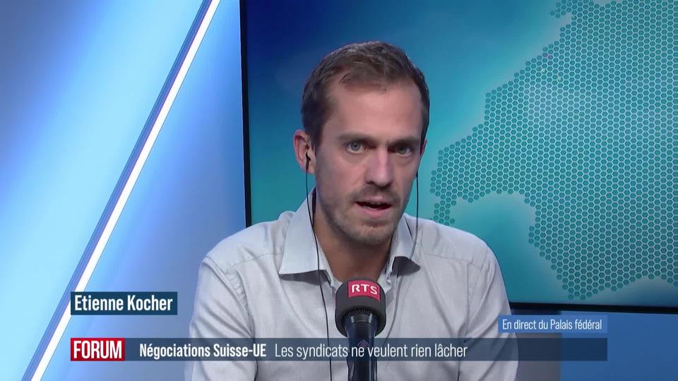 Les syndicats suisses dénoncent la tournure "néolibérale" des nouvelles discussions avec l’Europe (vidéo)