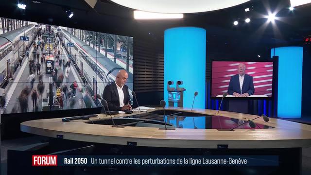 Rail 2050: un tunnel contre les perturbations de la ligne Lausanne-Genève