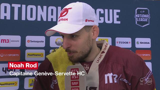 National League: "On est très content pour les supporters" (Noah Rod - Genève-Servette)